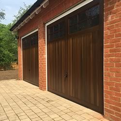 timber garage door installs