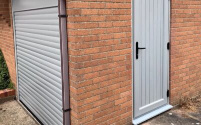 Garage with Matching Side Door