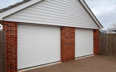 Roller Garage Door – Woodgrain Effect