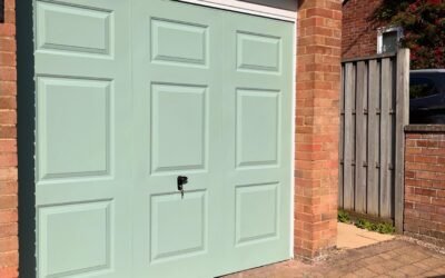 Garage Door Installations in a Range of Colours