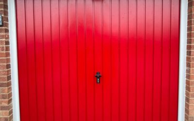 Vertical Rib Canopy Garage Door in Essex